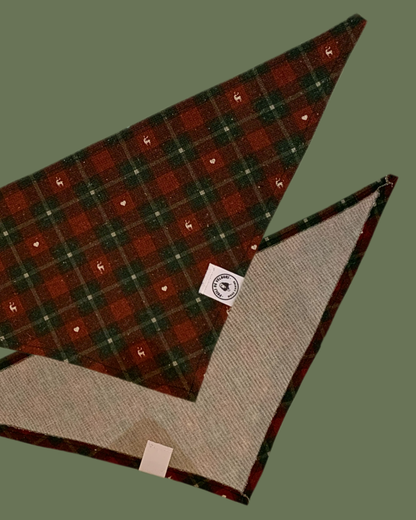Bandana Chien Noël - Fait Main France
